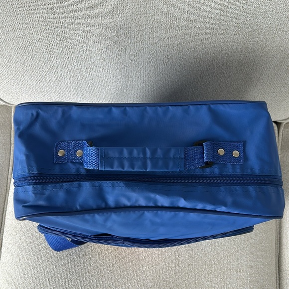 Trafalgar 1980s Vintage Retro Tote Crossbody Shoulder Bag Rainbow Travel Carryon - Picture 7 of 11